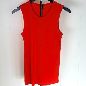 JCrew Womens Reddish Orange Basic Tank Top Size S NWOT